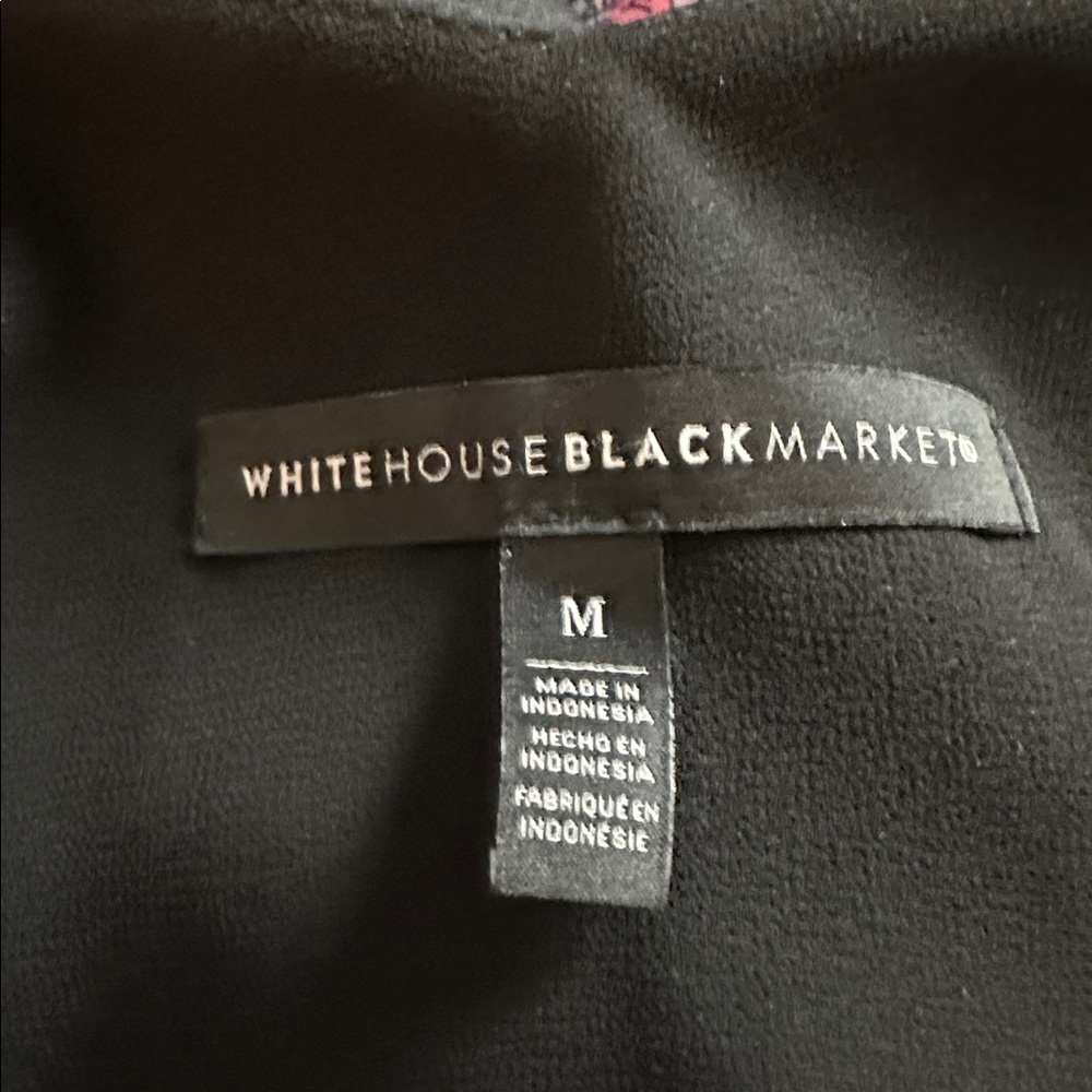 White House Black Market Black Satin Camisole Top - Picture 8 of 10